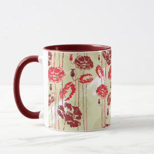 Abstract Elegance floral pattern 2 Mug