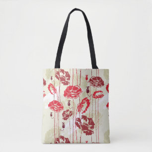 Abstract Elegance floral pattern 2 Tote Bag