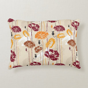 Abstract Elegance floral pattern 4 Decorative Cushion
