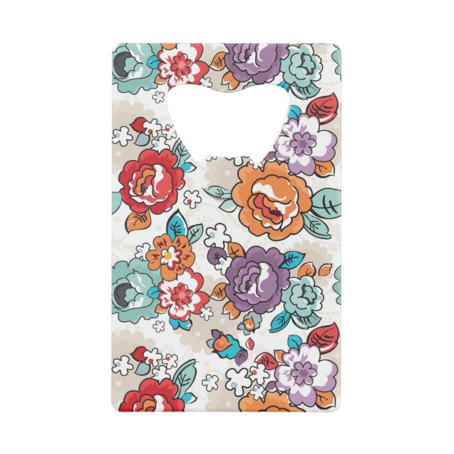 Abstract Elegance floral pattern 5 (Front)