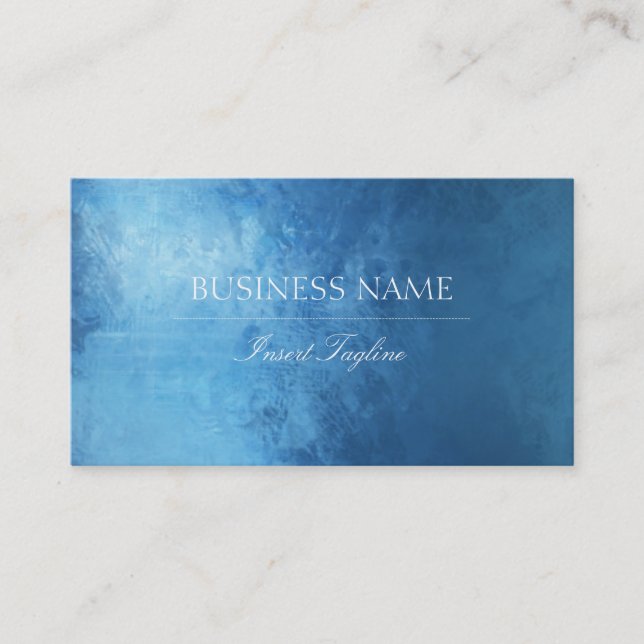 Abstract Elegant Business Card (Front)