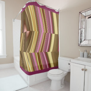 Abstract elegant fluid liquid marble flow texture shower curtain