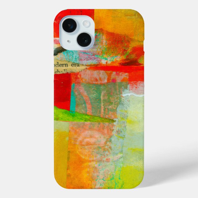 Abstract Elegant mixed Colourful painting pattern  Case-Mate iPhone Case (Back)