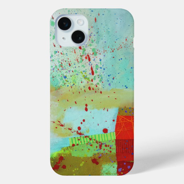 Abstract Elegant mixed Colourful painting pattern  Case-Mate iPhone Case (Back)