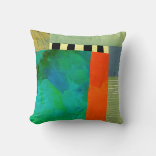 Abstract Elegant mixed Colourful painting pattern  Cushion