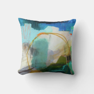 Abstract Elegant mixed Colourful painting pattern Cushion