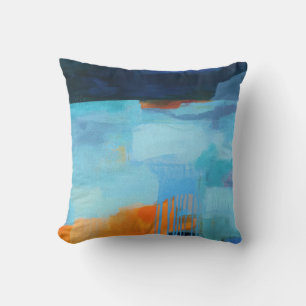 Abstract Elegant mixed Colourful painting pattern Cushion