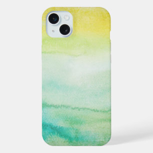 Abstract Elegant mixed Colourful painting pattern iPhone 15 Plus Case