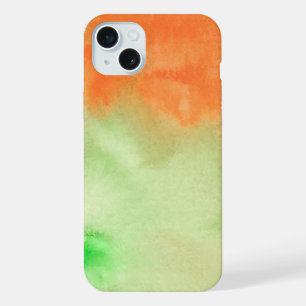 Abstract Elegant mixed Colourful painting pattern iPhone 15 Plus Case