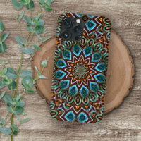 Abstract Elegant Modern Bohemian Mandala Art