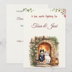 Abstract Emotional Wedding I Invitation