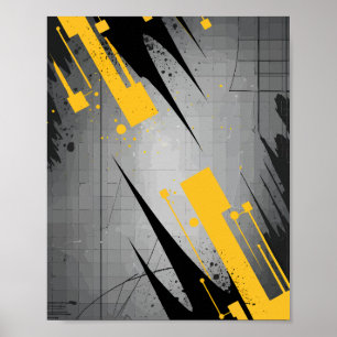 Abstract Energy Poster