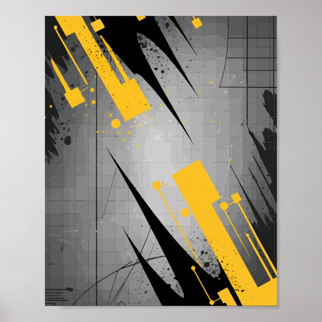 Abstract Energy Poster (Front)