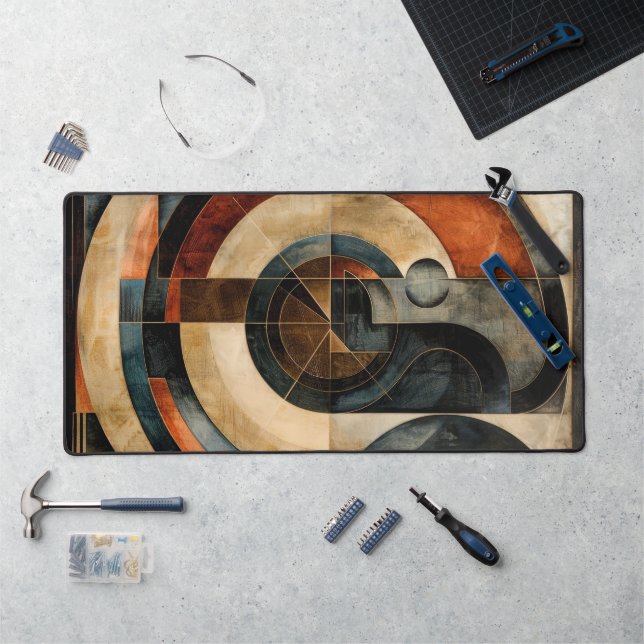Abstract Essence Desk Mat (Workstation)