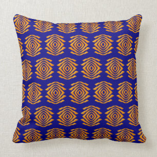 Abstract Ethnic African Pattern Cushion