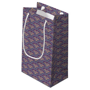 Abstract ethnic background 2 small gift bag