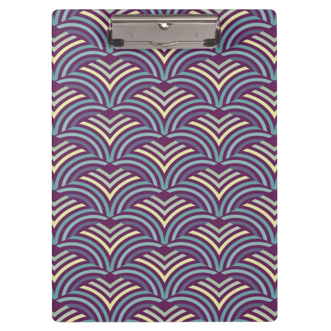 Abstract ethnic background clipboard (Front)