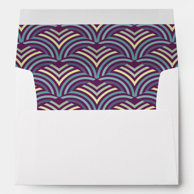 Abstract ethnic background envelopes (Back (Bottom))