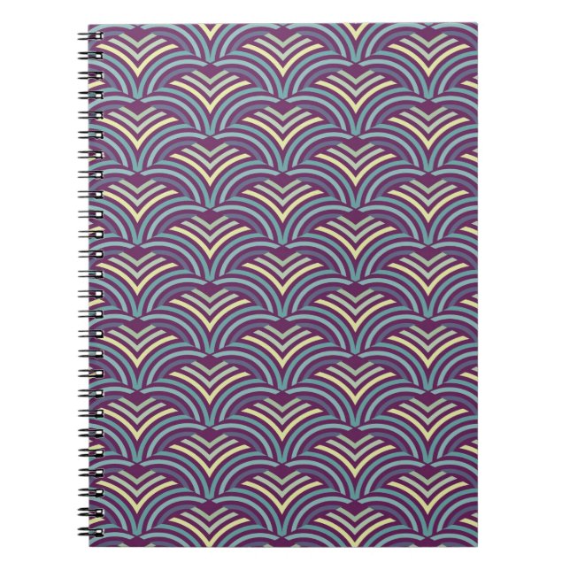 Abstract ethnic background notebook (Front)