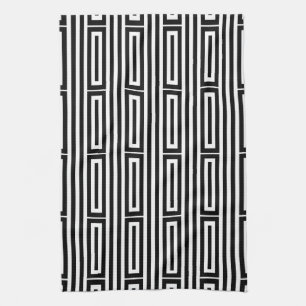Abstract ethnic background tea towel