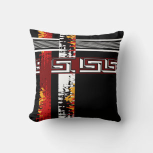 Abstract , ethnic cushion