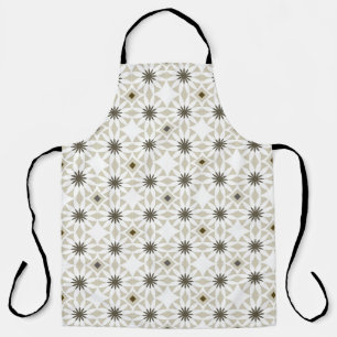 Abstract ethnic geometric patterns design backgrou apron