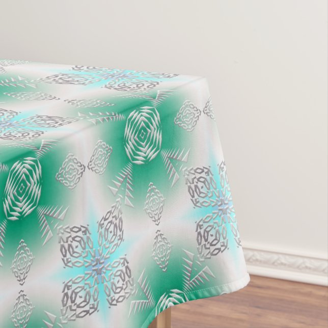 abstract ethnic pattern tablecloth (In Situ)