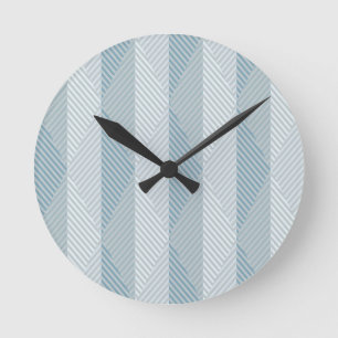 Abstract ethnic vector background round clock