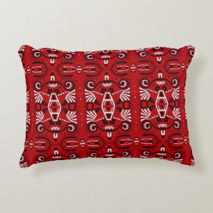 Abstract Ethnic vintage Seamless Pattern. Trendy b Decorative Cushion