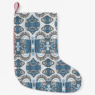 Abstract Ethnic vintage Seamless Pattern. Trendy b Small Christmas Stocking