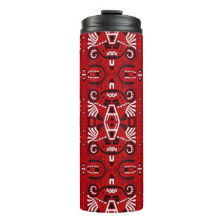 Abstract Ethnic vintage Seamless Pattern. Trendy b Thermal Tumbler