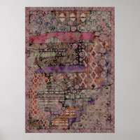 Abstract Ethno Pattern - Folklore Art 1