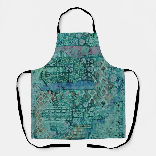 Abstract Ethno Pattern - Folklore Art 2 Apron (Front)