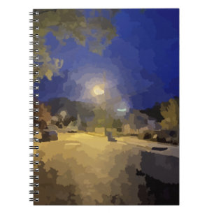 Abstract Evening Notebook