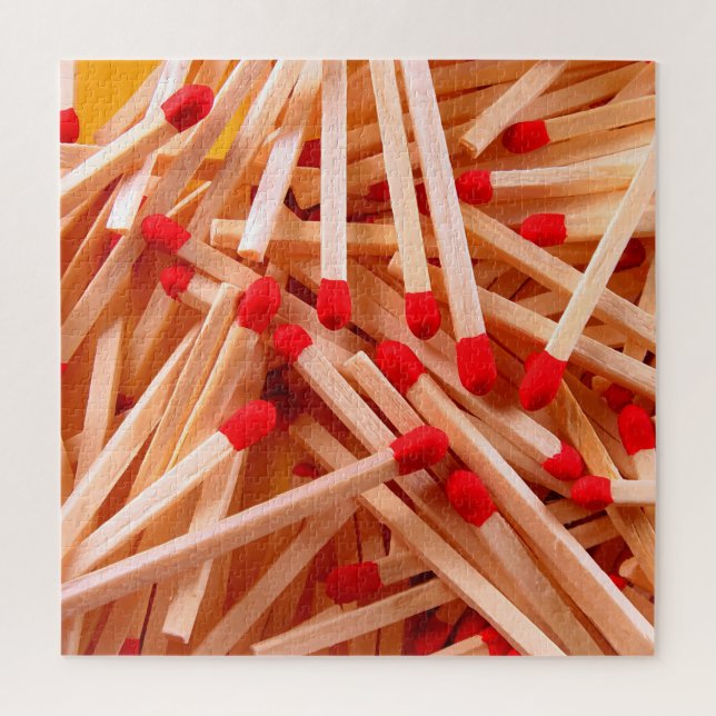 Abstract Everyday Matchsticks Puzzles For Adults (Vertical)