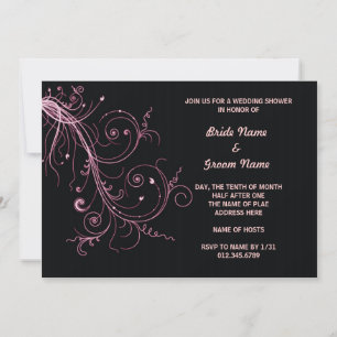 Abstract Explosion Invitation