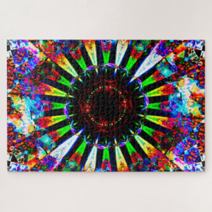 Abstract Explosion Jigsaw Puzzle