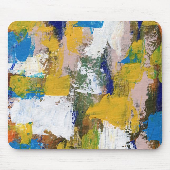 Abstract Expression #11 by Michael Moffa Mouse Pad (Front)