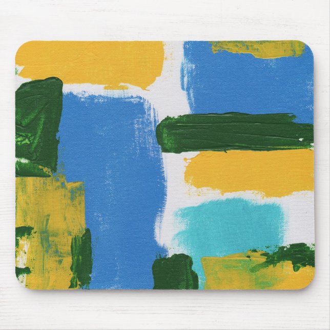 Abstract Expression #3 by Michael Moffa Mouse Pad (Front)