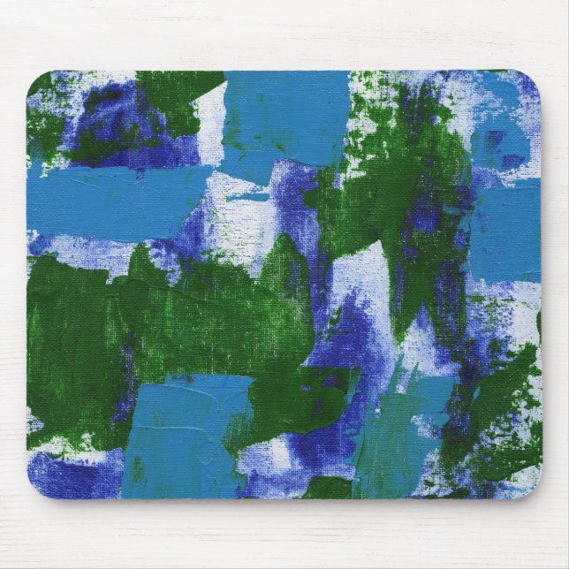 Abstract Expression #4 by Michael Moffa Mouse Pad (Front)
