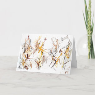 Abstract Expressionism  Gentle Encouragement card