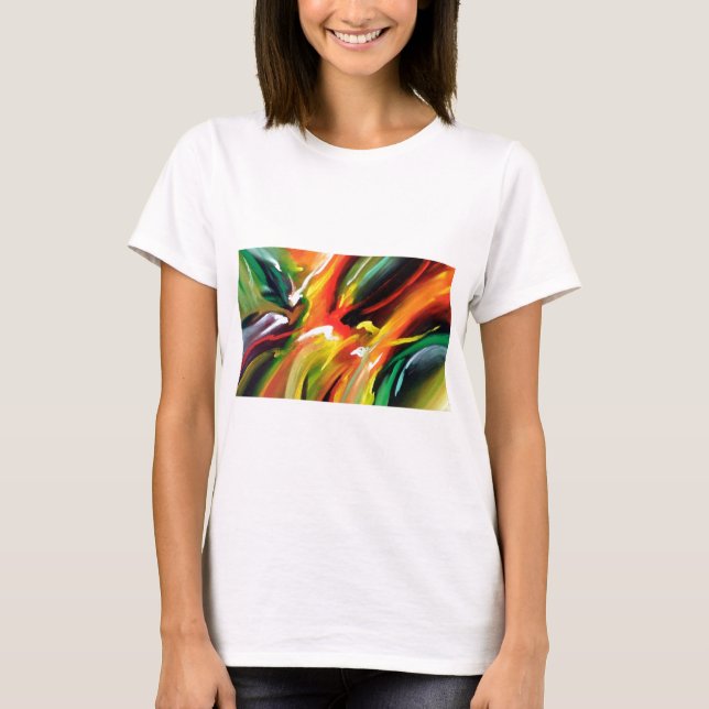 Abstract Expressionism Painting T-Shirt (Front)
