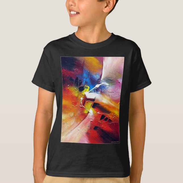 Abstract Expressionism Painting T-Shirt (Front)