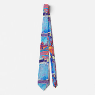 Abstract Expressionist Ewing Neck Tie