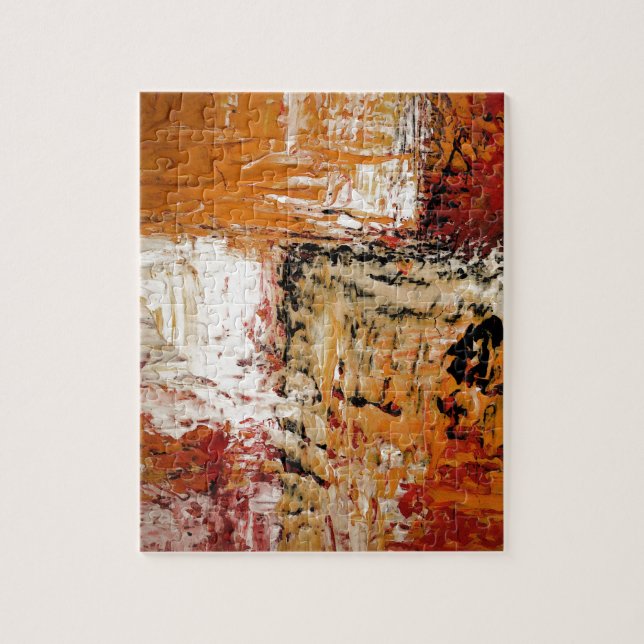 Abstract Expressionist Painting Art Jigsaw Puzzle (Vertical)