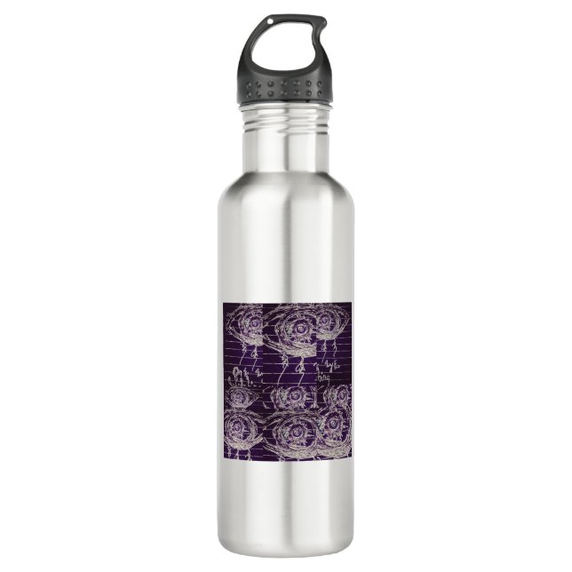 Abstract eye 710 ml water bottle (Front)