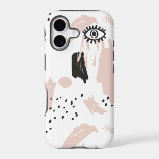 Abstract eye iphone case