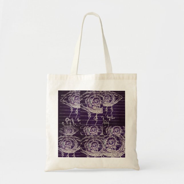 Abstract eye tote bag (Front)