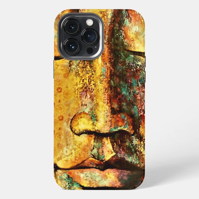 Abstract Face Art iPhone Case (Back)