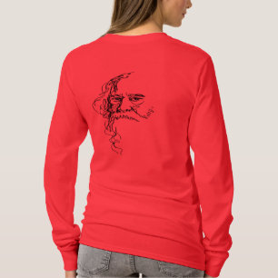 Abstract Face Art Women's Long Sleeve T-Shirt